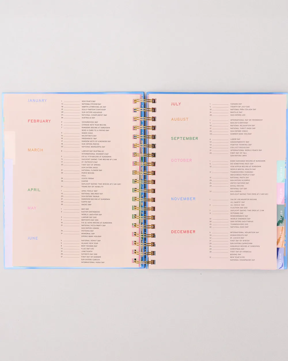 ban.do Large 17-Month Academic Planner - Good Things Ahead^ Planners + Calendars