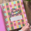 ban.do Large 17-Month Academic Planner - White Floral^ Planners + Calendars