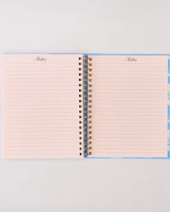 ban.do Large 17-Month Academic Planner - White Floral^ Planners + Calendars