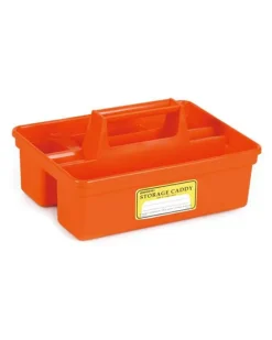 Hightide Large Storage Caddy - Orange^ Home + Décor