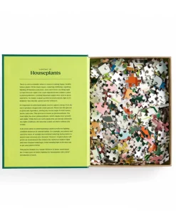 Chronicle Books Lighting 101: Houseplants - 500 Piece Book Puzzle^ Games + Activities