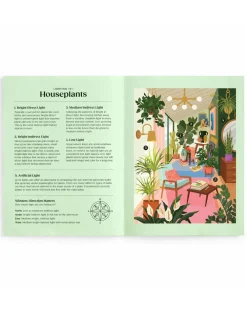 Chronicle Books Lighting 101: Houseplants - 500 Piece Book Puzzle^ Games + Activities
