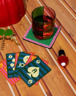 ban.do Low Ball Glass Set - Colorblock^ Kitchen + Bar