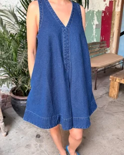Le Bon Shoppe Mable Dress - Dark Denim^ Dresses + Jumpsuits