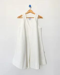 Le Bon Shoppe Mable Dress - White Denim^ Dresses + Jumpsuits
