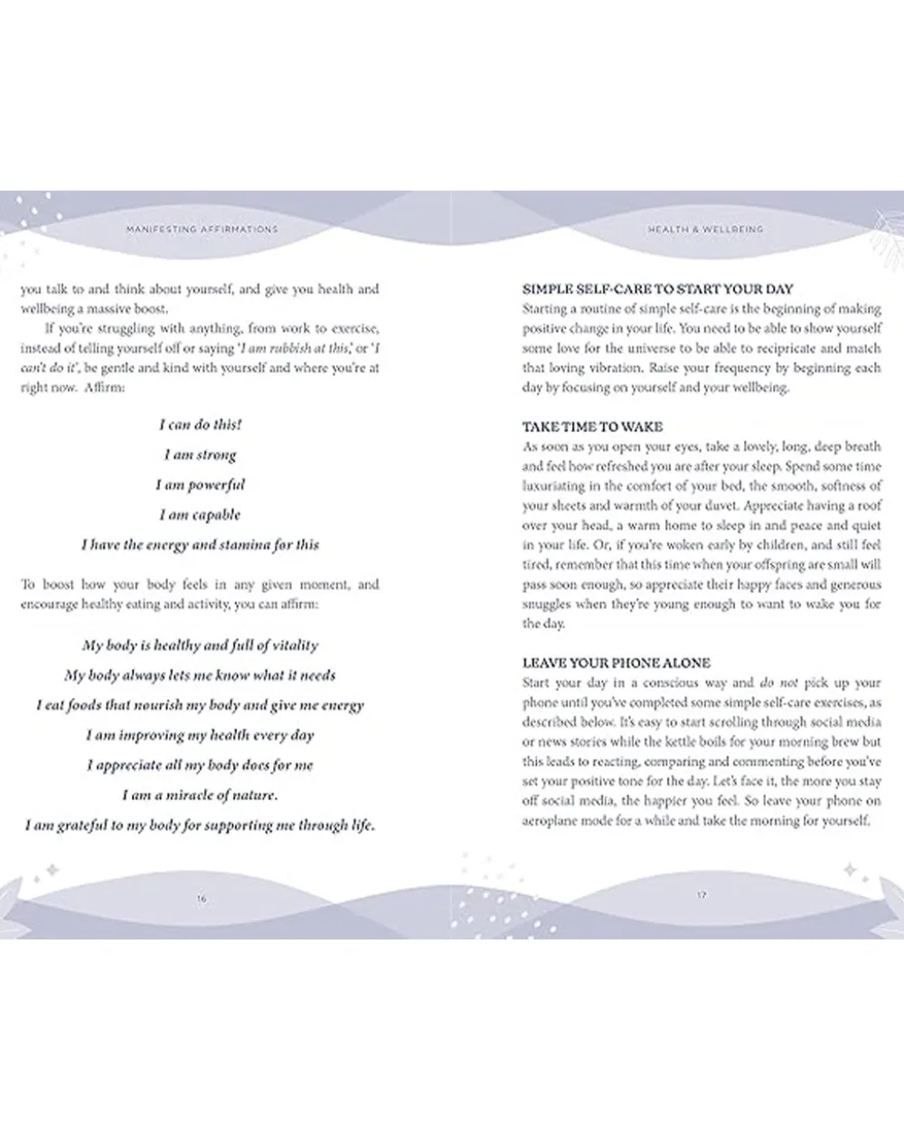 Emily Anderson Manifesting Affirmations Book & Card Deck^ Self-Care