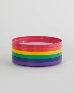 Heller Max Dinnerware Rainbow 7.5" Plates - Set of 6^ Kitchen + Bar