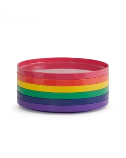 Heller Max Dinnerware Rainbow 9.75" Plates - Set of 6^ Kitchen + Bar