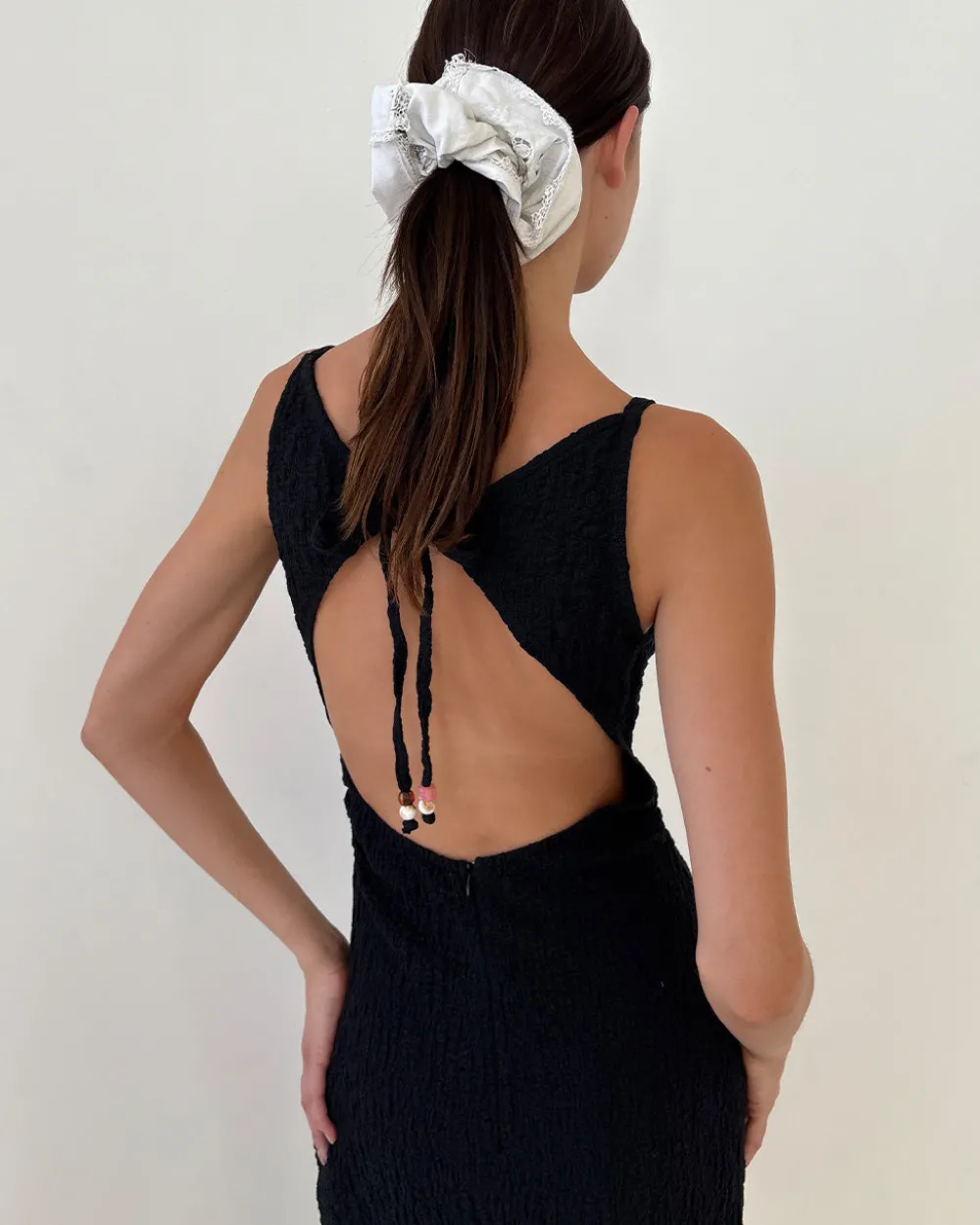Lisa Says Gah Maya Crinkle Dress - Black^ Dresses + Jumpsuits