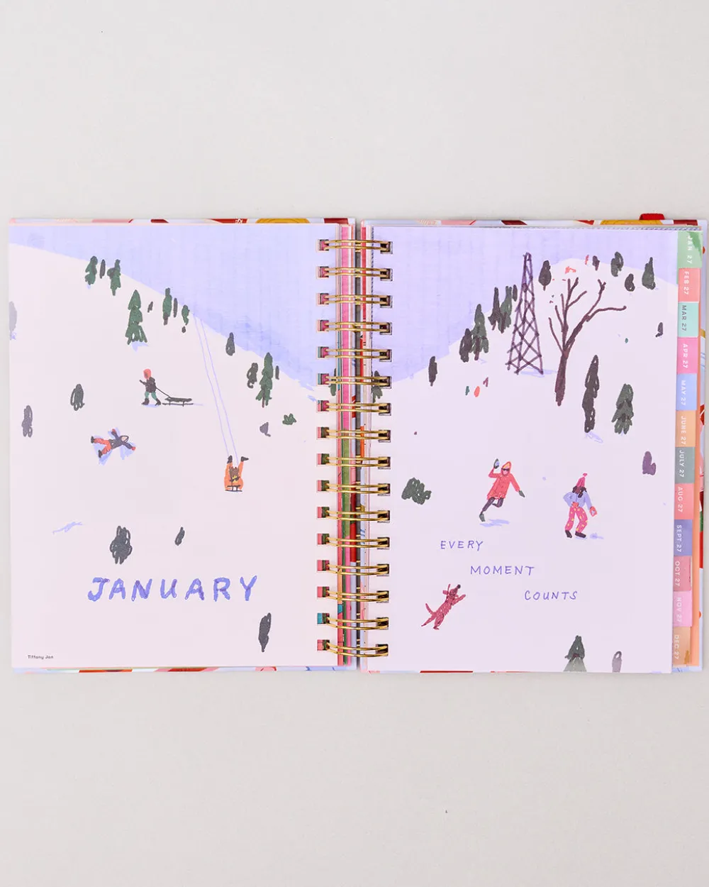ban.do Medium 17-Month Academic Planner - Icons^ Planners + Calendars