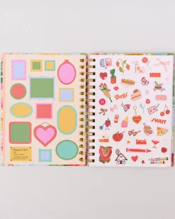 ban.do Medium 17-Month Academic Planner - Oil Paint Floral^ Planners + Calendars
