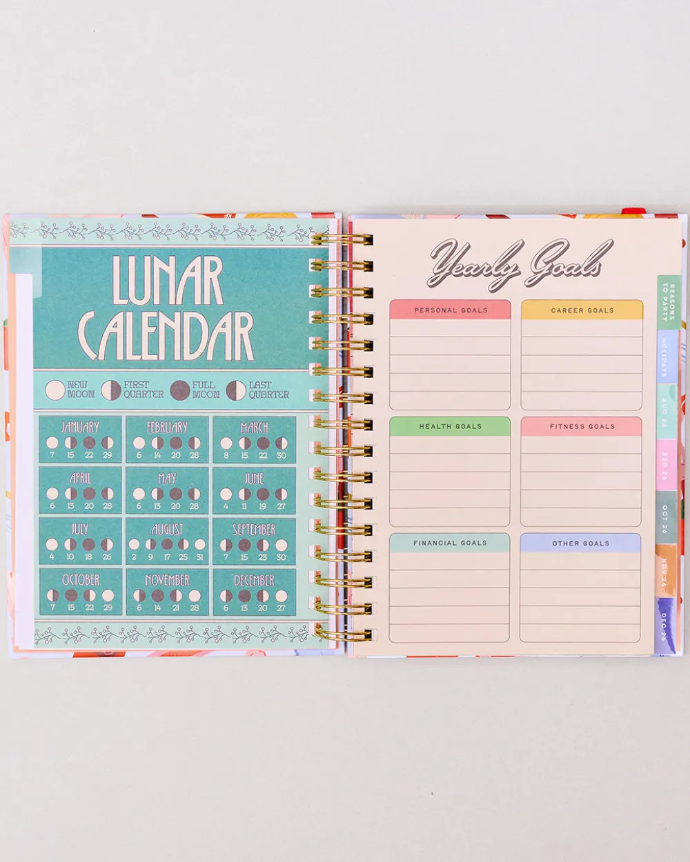 ban.do Medium 17-Month Academic Planner - Oil Paint Floral^ Planners + Calendars