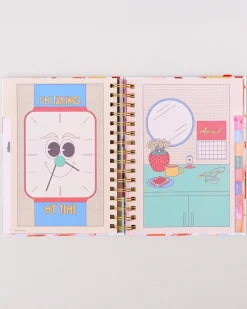 ban.do Medium 17-Month Academic Planner - Oil Paint Floral^ Planners + Calendars