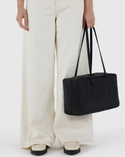 Baggu Medium Nylon Bowler Bag - Black^ Bags