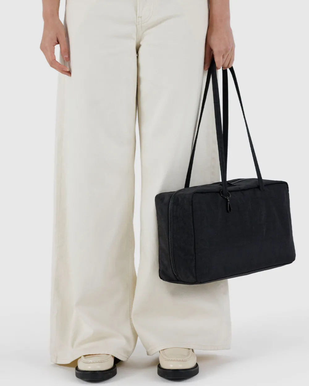 Baggu Medium Nylon Bowler Bag - Black^ Bags