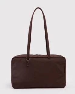 Baggu Medium Nylon Bowler Bag - Coffee^ Bags