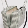 Baggu Medium Nylon Bowler Bag - Sage Stripe^ Bags