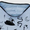 Baggu Medium Nylon Crescent Bag - Embroidered Ballet Icons^ Bags