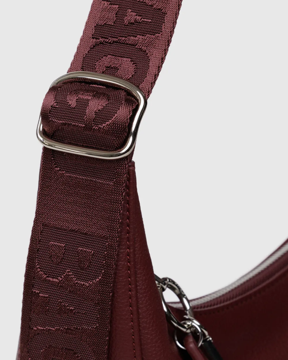 Baggu Medium Recycled Leather Crescent Bag - Mahogany^ Bags