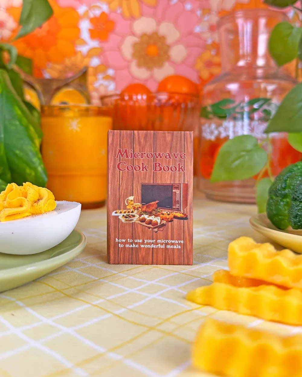 A Shop of Things Microwave Cookbook Matches^ Candles + Home Fragrance