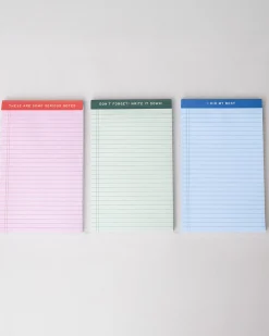 ban.do Mini Legal Pad Set - Serious Notes^ Notebooks + Folders