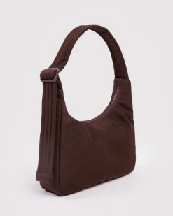 Baggu Mini Nylon Shoulder Bag - Coffee^ Bags