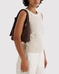 Baggu Mini Nylon Shoulder Bag - Coffee^ Bags