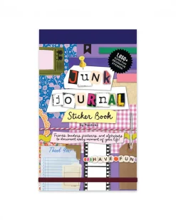 Pipsticks Mix & Match Junk Journal Sticker Book^ Stickers + Tape