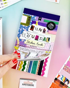 Pipsticks Mix & Match Junk Journal Sticker Book^ Stickers + Tape