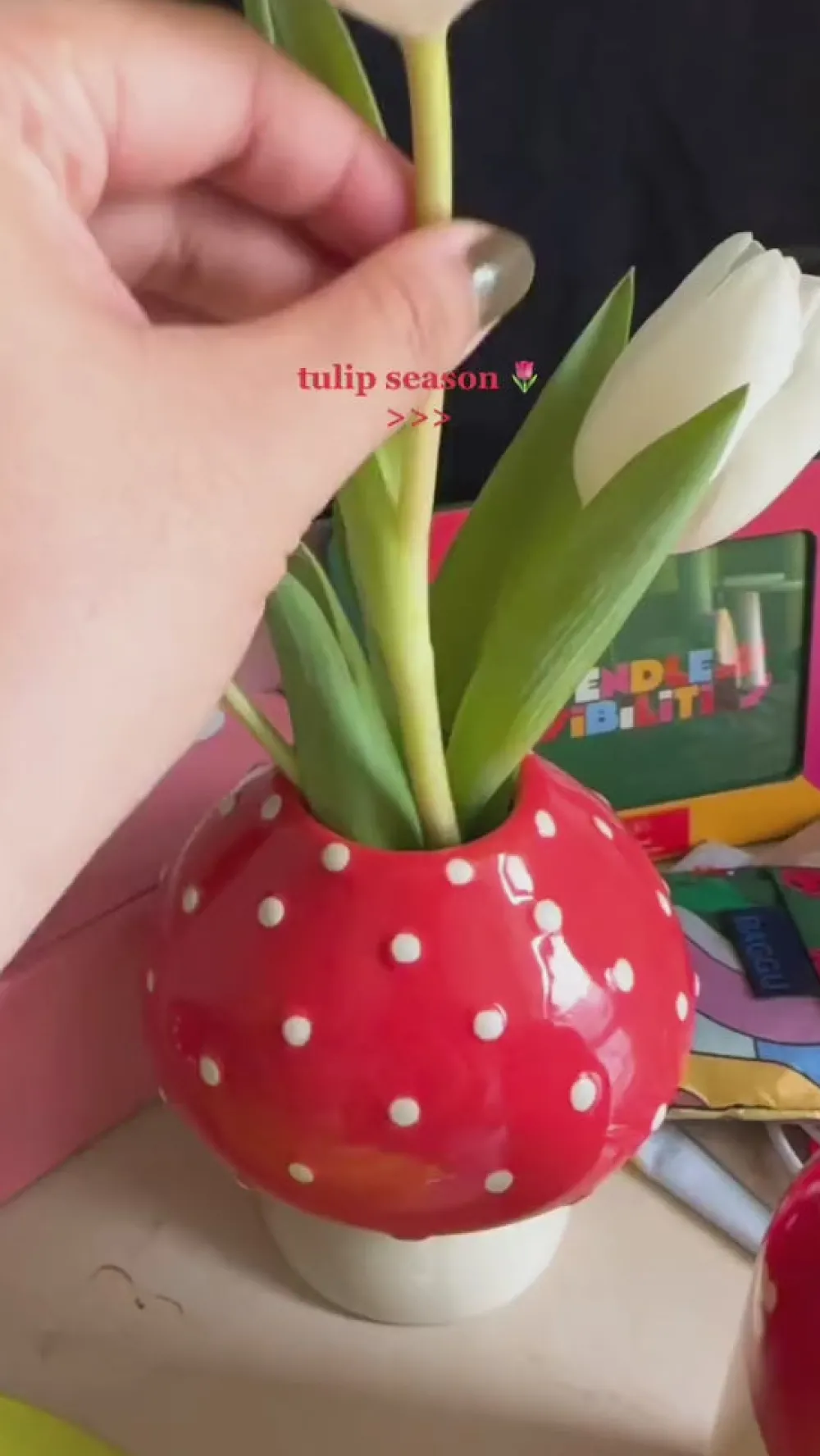 ban.do Mushroom Vase^ Home + Décor