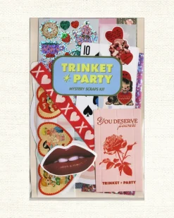 Trinket Party Mystery Scraps Kit^ Stickers + Tape