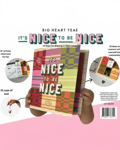 Big Heart Tea Co. Nice To Be Nice: 12 Ways To Share And Self Care^ Kitchen + Bar
