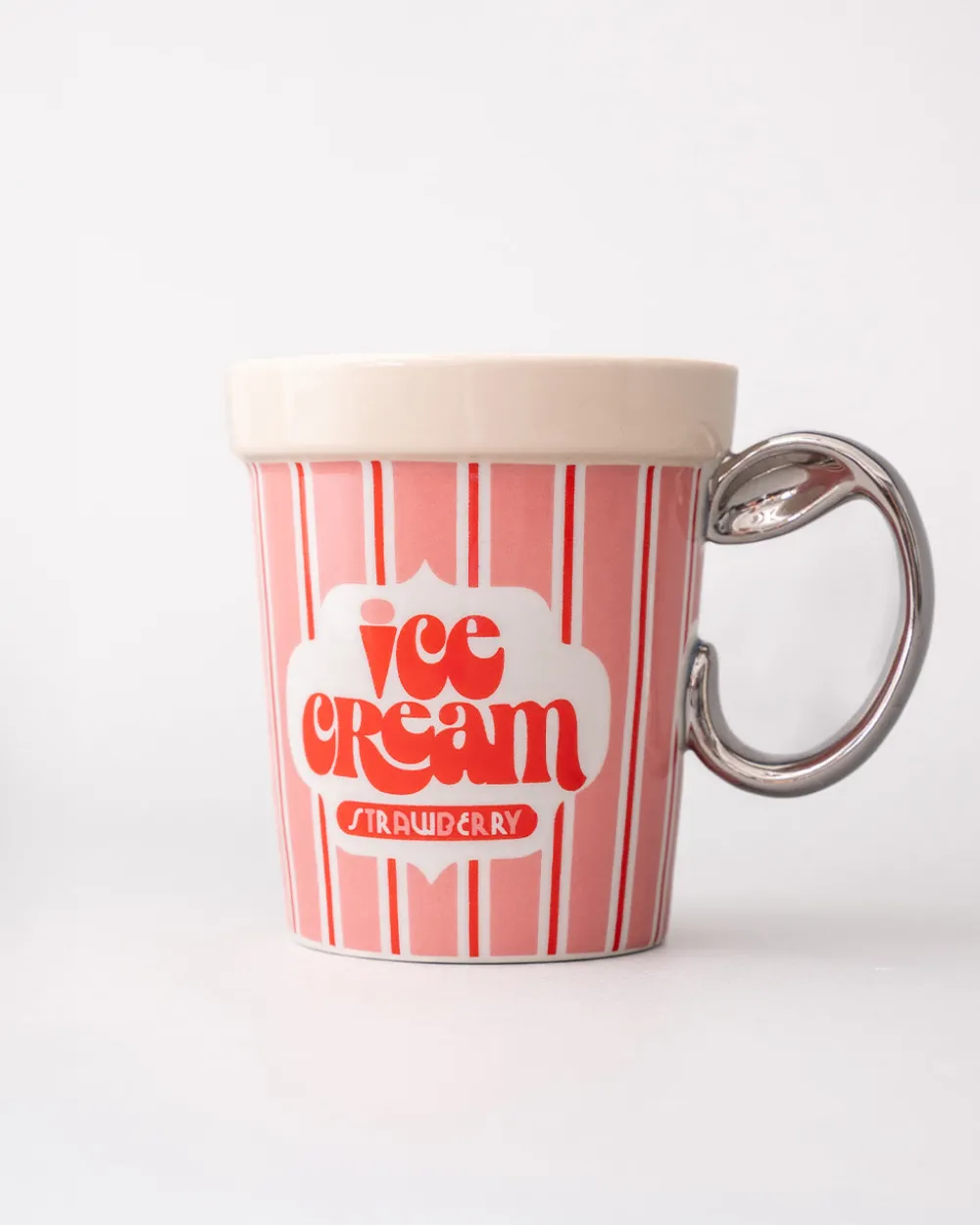 ban.do Novelty Ceramic Mug - Ice Cream Carton^ Kitchen + Bar