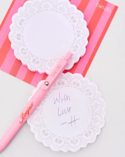 ban.do Novelty Notepad - Tea Time Doily^ Notebooks + Folders