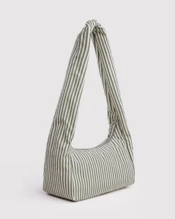 Baggu Nylon Meringue Bag - Sage Stripe^ Bags
