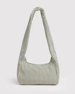 Baggu Nylon Meringue Bag - Sage Stripe^ Bags