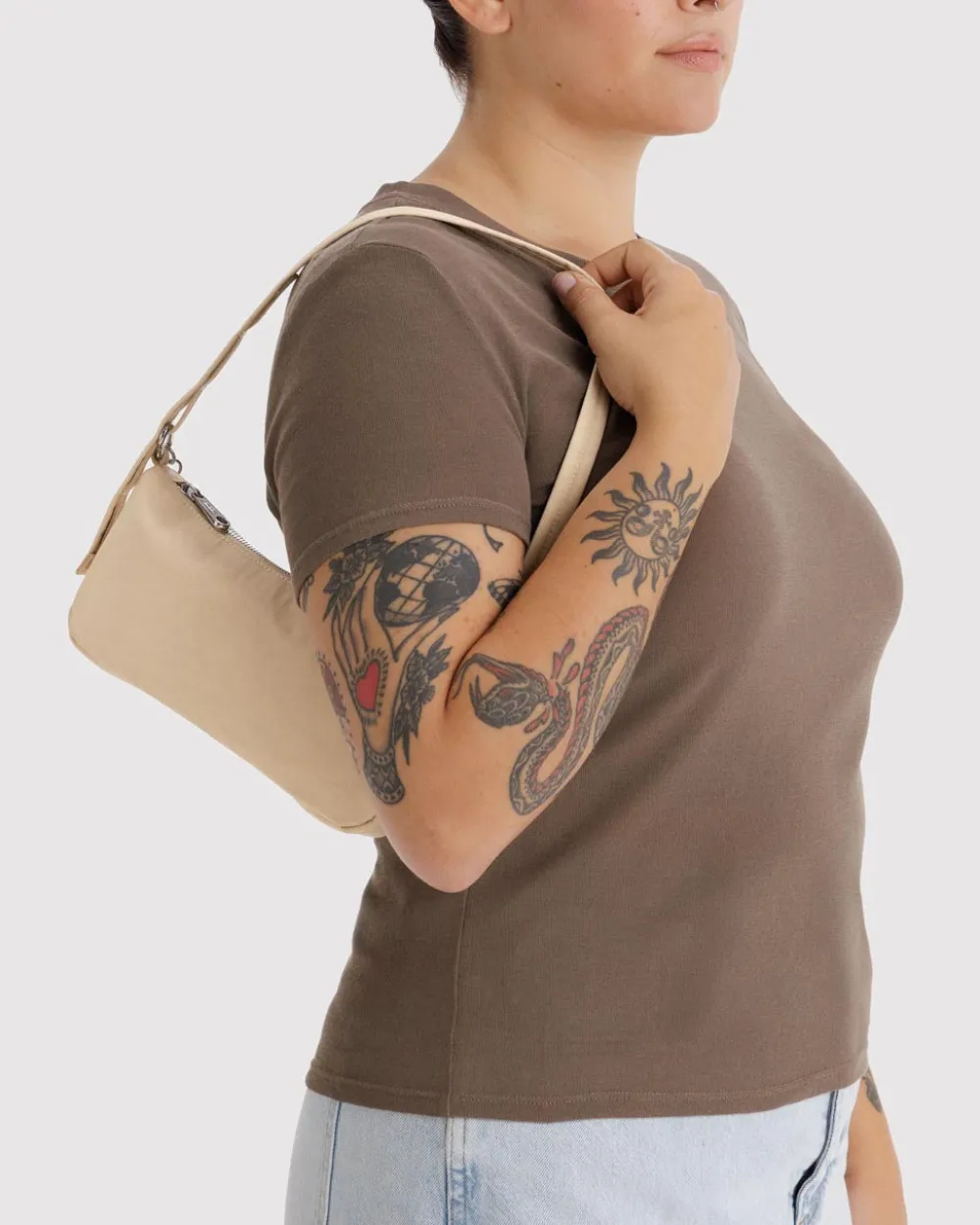 Baggu Nylon Pochette - Custard^ Bags