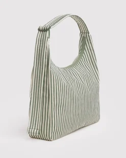 Baggu Nylon Shoulder Bag - Sage Stripe^ Bags