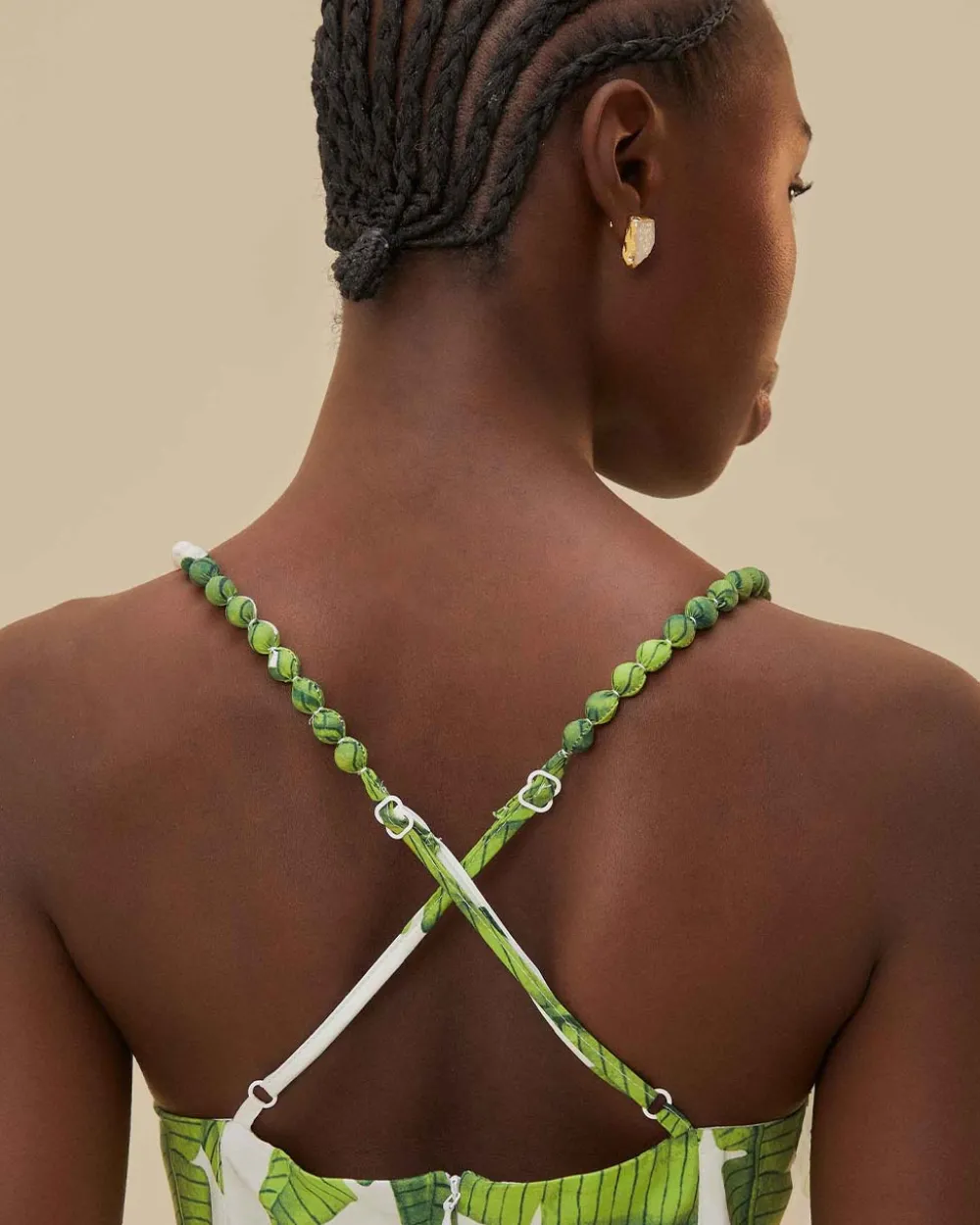 Farm Rio Off-White Palm Fan Midi Dress^ Dresses + Jumpsuits