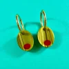 MackBecks Olive Earrings^ Jewelry