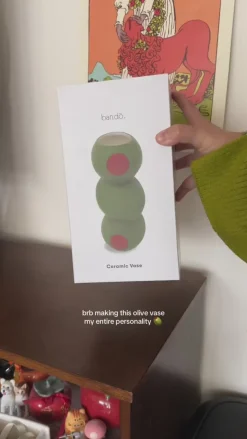 ban.do Olives Vase^ Home + Décor