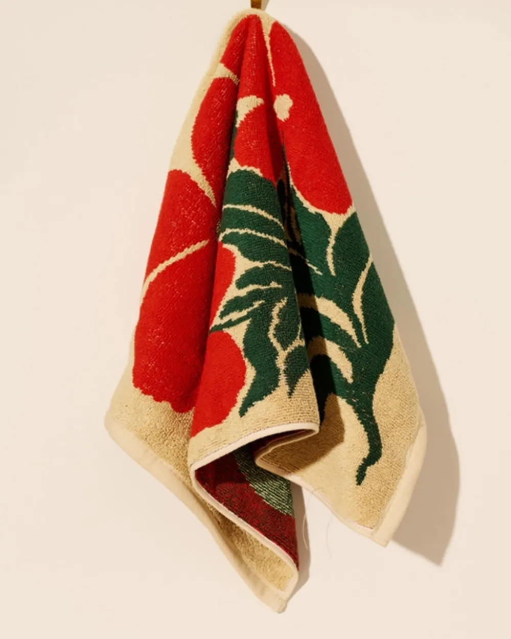 One & Only Paper Orange Flower Terry Cloth Kitchen Towel^ Kitchen + Bar