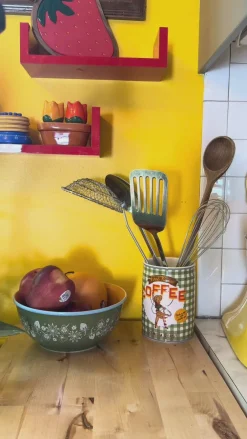 ban.do Orange Salt and Pepper Shakers^ Kitchen + Bar