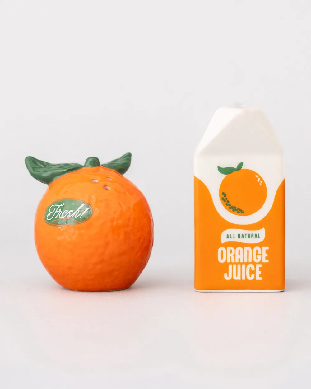 ban.do Orange Salt and Pepper Shakers^ Kitchen + Bar