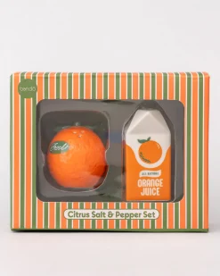 ban.do Orange Salt and Pepper Shakers^ Kitchen + Bar
