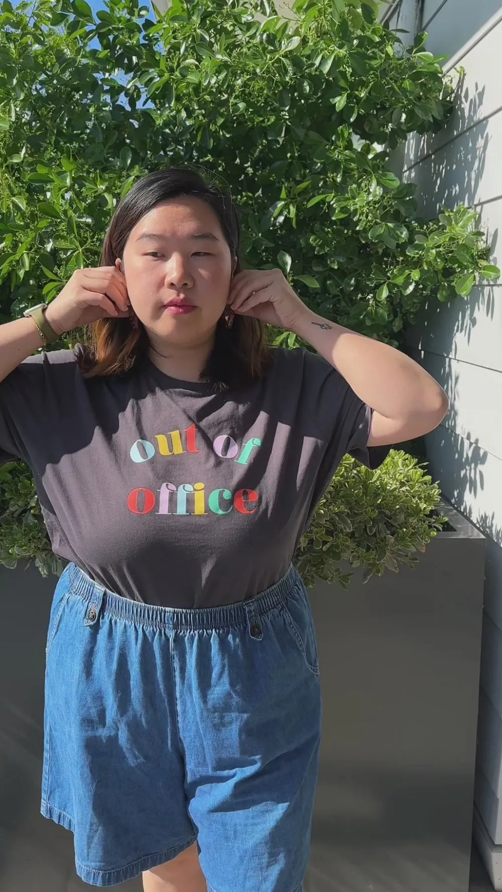 ban.do Out of Office Tee - Vintage Black^ Tees + Sweatshirts