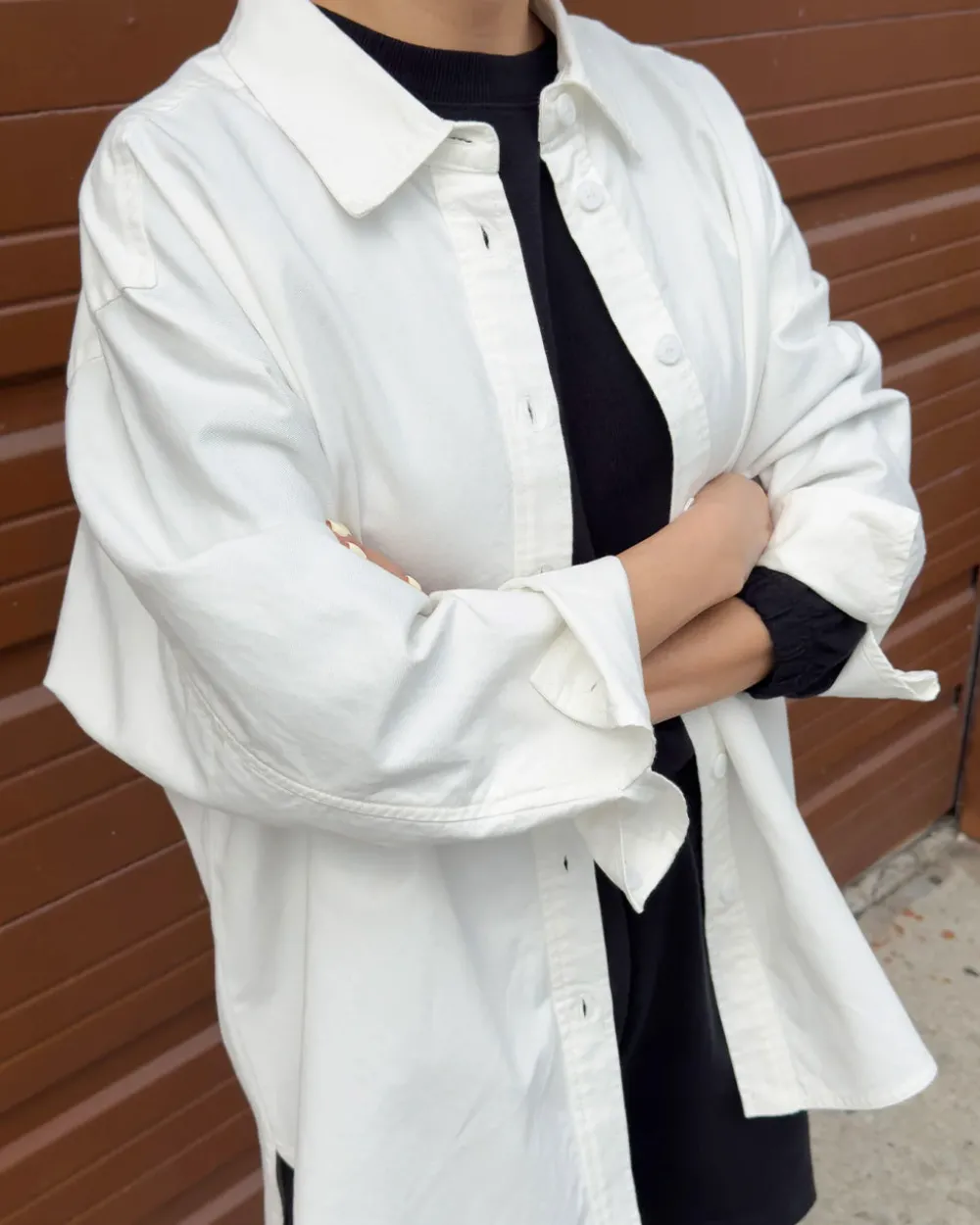 Le Bon Shoppe Owen Shirt - White^ Tops