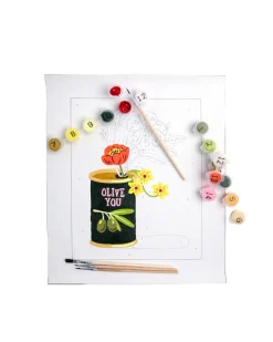 Pink Picasso Kits Paint By Numbers - Olive You^ Games + Activities