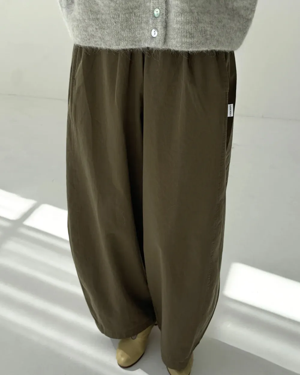 Le Bon Shoppe Parachute Pants - Olive^ Bottoms