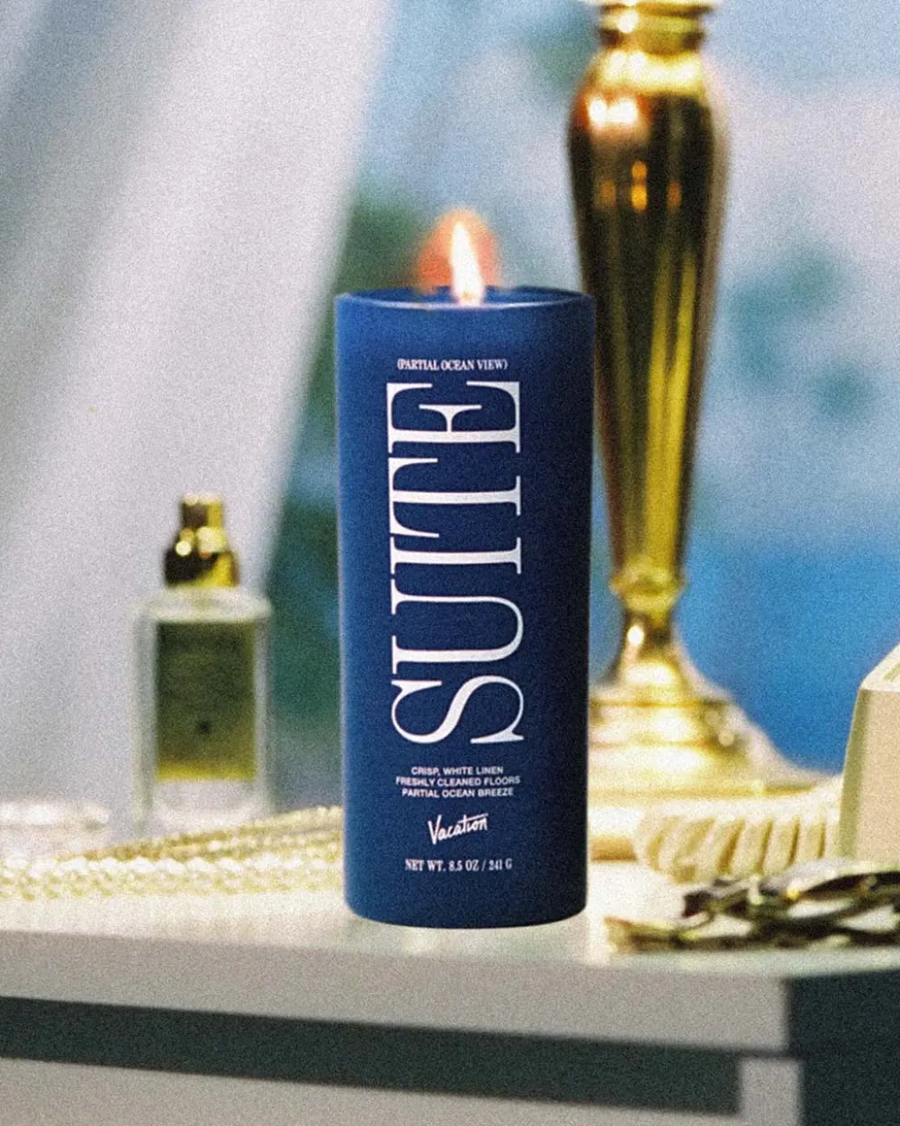Vacation Sunscreen Partial Ocean View Suite Candle^ Candles + Home Fragrance